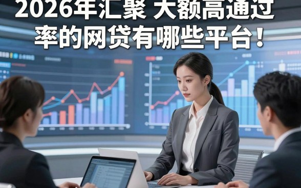 2026年汇聚​大额高通过率的网贷有哪些平台！这五个大额高通过率的借款口子必下款值得托付