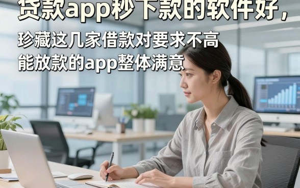 贷款app秒下款的软件好，珍藏这几家借款对要求不高能放款的app整体满意