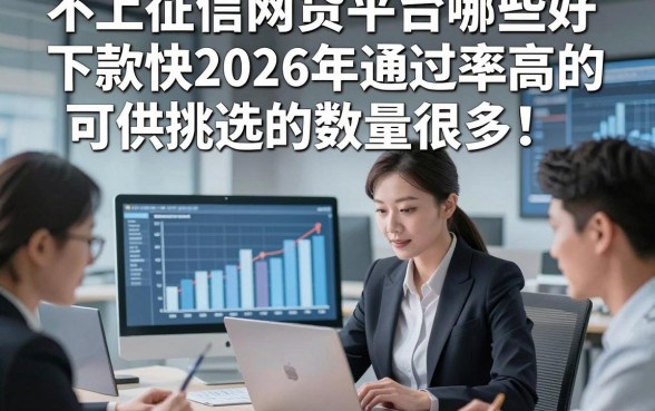 不上征信网贷平台哪些好下款快2026年通过率高的可供挑选的数量很多！，本文细致收藏这五个贷款app！