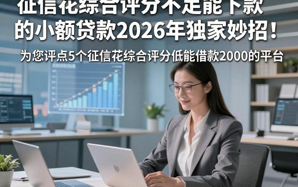 征信花综合评分不足能下款的小额贷款2026年独家妙招！为您评点5个征信花综合评分低能借款2000的平台