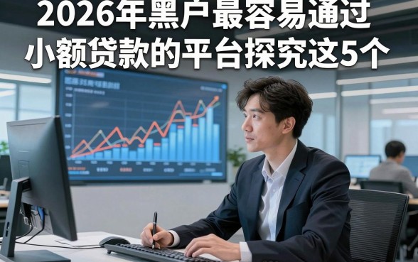 2026年黑户最容易通过小额贷款的平台探究这5个，本篇为您深度珍藏！