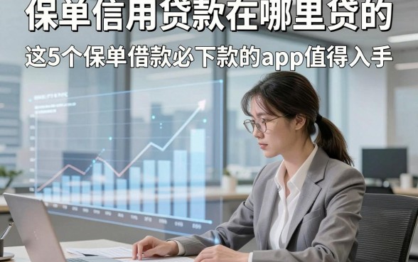 保单信用贷款在哪里贷的，这5个保单借款必下款的app值得入手