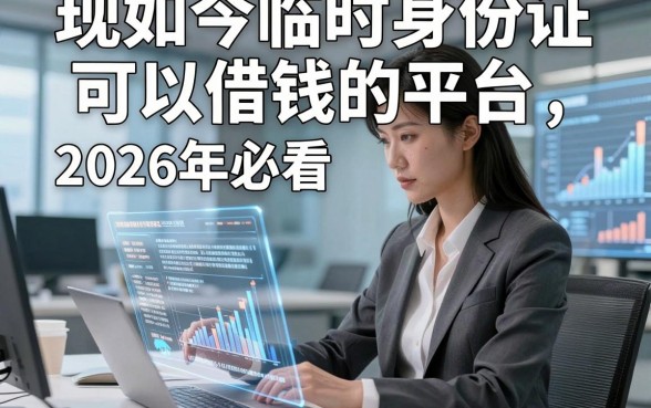 现如今临时身份证可以借钱的平台，2026年必看​这5个临时身份证对要求不高秒过的口子