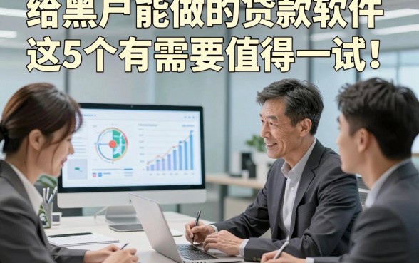 给黑户能做的贷款软件这5个有需要值得一试！本文为您细致深究！