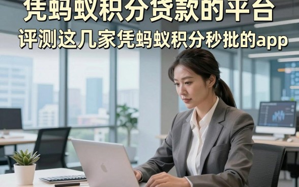 凭蚂蚁积分贷款的平台，评测这几家凭蚂蚁积分借款秒批的app