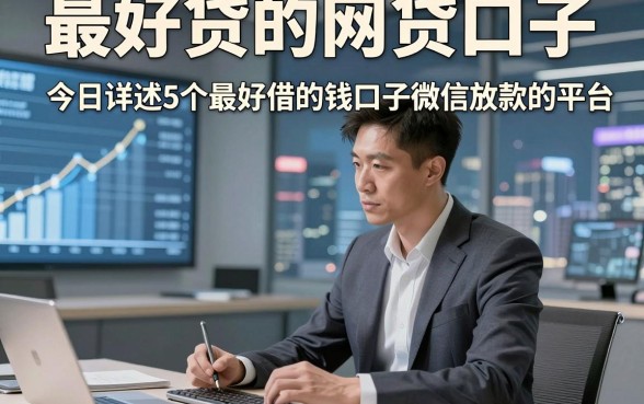 最好贷的网贷口子，今日详述5个最好借的钱口子微信放款的平台