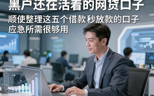 黑户还在活着的网贷口子，顺便整理这五个借款秒放款的口子应急所需很够用