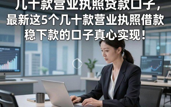 几十款营业执照贷款口子，最新这5个几十款营业执照借款稳下款的口子真心实在