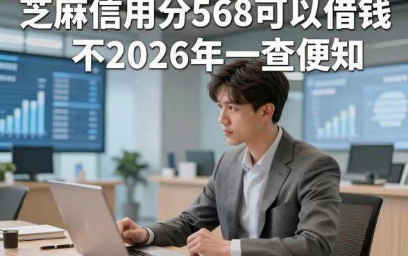 芝麻信用分568可以借钱不2026年一查便知，这5个芝麻信用分568能贷款的口子感觉挺靠谱