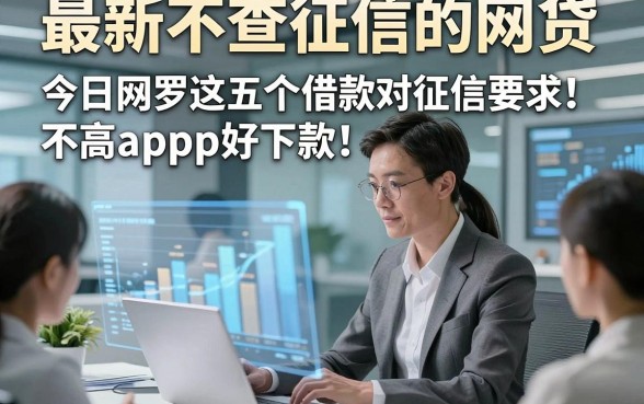 最新不查征信的网贷，今日网罗这五个借款对征信要求不高app好下款