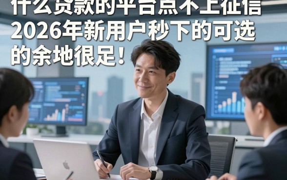 什么贷款的平台点不上征信2026年新用户秒下的可选的余地很足！，本文深度介绍这五个黑户网贷口子！