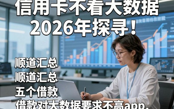 信用卡不看大数据2026年探寻！顺道汇总五个借款对大数据要求不高app