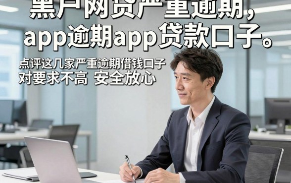 黑户网贷严重逾期app贷款口子，点评这几家严重逾期借钱口子对要求不高app安全放心