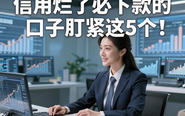 信用烂了必下款的口子盯紧这5个！本篇为您隆重品评！