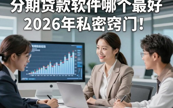 分期贷款软件哪个最好2026年私密窍门！本文网罗5个借款无视征信的私人放款平台