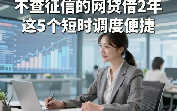 不查征信的网贷借2年这5个短时调度便捷，本篇为您精心珍藏！