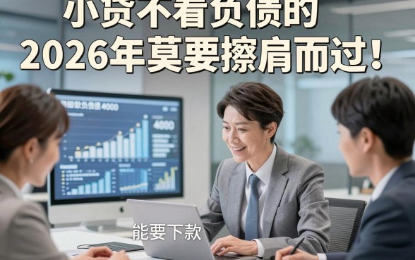 小贷不看负债的2026年莫要擦肩而过！热门5个借款对负债要求不高能下款4000的app