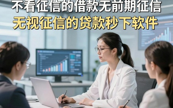 不看征信的借款无前期征信，专业阐释这几家无视征信的贷款秒下软件