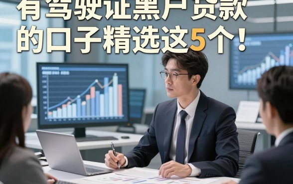 有驾驶证黑户贷款的口子精选​这5个！本文为您深入统计！