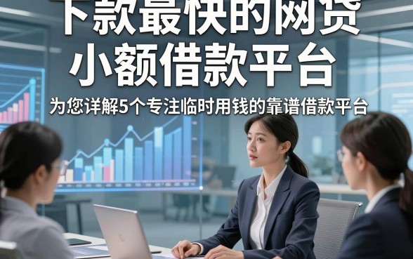 下款最快的网贷 小额借款平台，为您详解5个专注临时用钱的靠谱借款平台