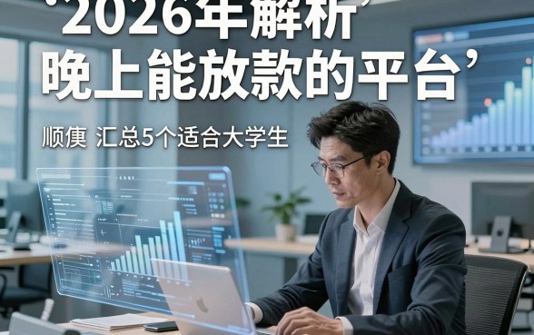 2026年解析晚上能放款的平台，顺便汇总5个适合大学生的借款