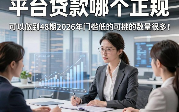 平台贷款哪个正规,并且可以做到48期2026年门槛低的可挑的数量很多！，今天为您详细归总​这五个网贷平台！