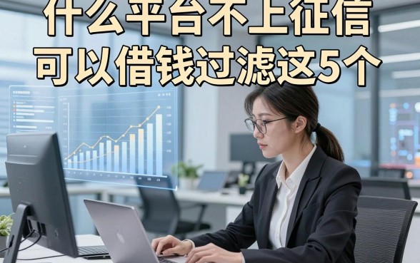 什么平台不上征信,可以借钱过滤这5个，本文为您深入整合！