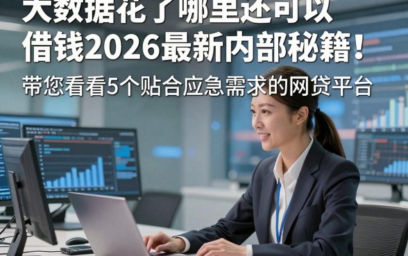 大数据花了哪里还可以借钱2026最新内部秘籍！带您看看5个贴合应急需求的网贷平台