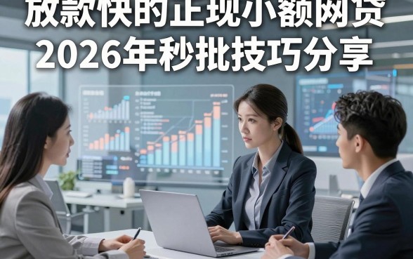 放款快的正规小额网贷2026年秒批技巧分享，这五个借款秒到账正规小额网贷软件用着就省心
