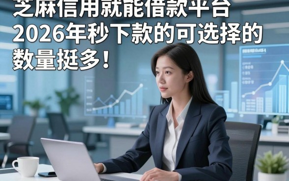 芝麻信用就能借款平台2026年秒下款的可选择的数量挺多！，本篇为您精心热门这5个网贷软件！
