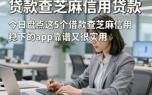 贷款查芝麻信用贷款，今日盘点这5个借款查芝麻信用稳下的app靠谱又很实用