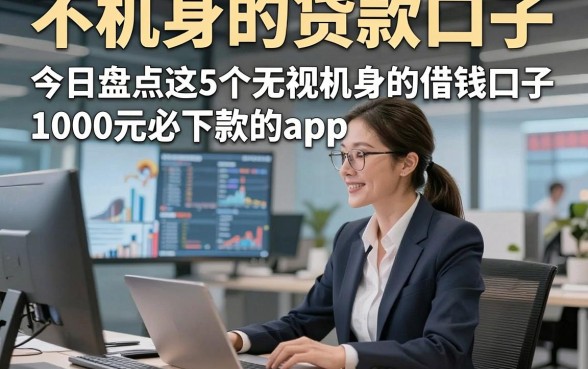 不机身的贷款口子，今日盘点这5个无视机身的借钱口子1000元必下款的app