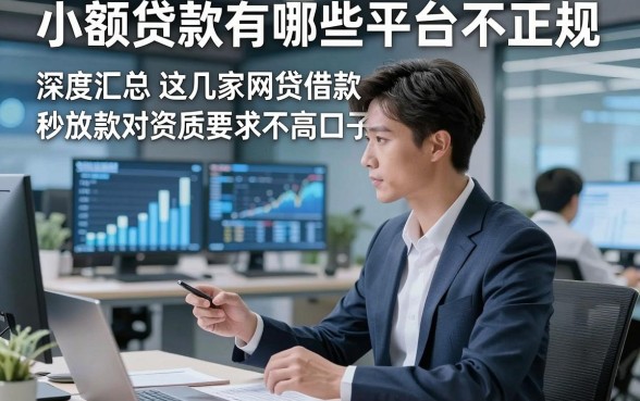 小额贷款有哪些平台不正规，深度汇总这几家网贷借款秒放款对资质要求不高口子