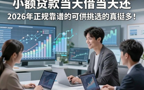小额贷款当天借当天还2026年正规靠谱的可供挑选的真挺多！，本文详细热门这五个黑户网贷平台！