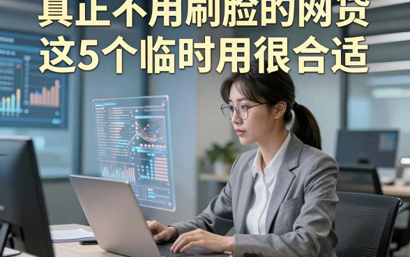 真正不用刷脸的网贷这5个临时用很合适，本篇为您隆重分析！