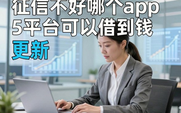 征信不好哪个app平台可以借到钱，更新​5个贷款芝麻信用较差