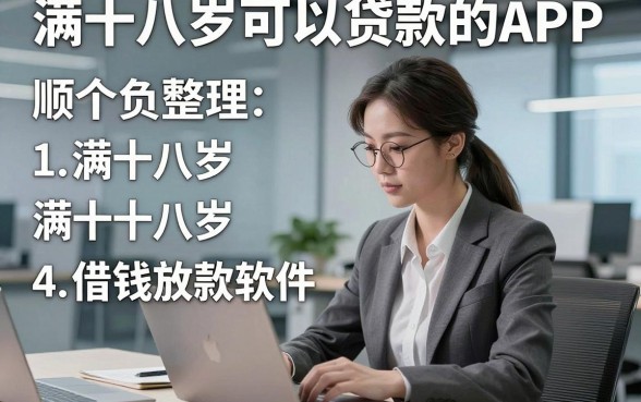 满十八岁可以贷款的APP，顺便整理五个满十八岁借钱微信放款的软件