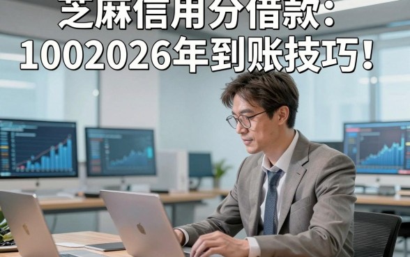 芝麻信用分借款1002026年到账技巧！同时展示5个芝麻信用分贷款100秒过的口子