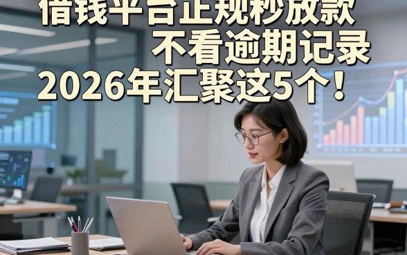 借钱平台正规秒放款不看逾期记录2026年汇聚这5个！本篇为您深度搜罗！