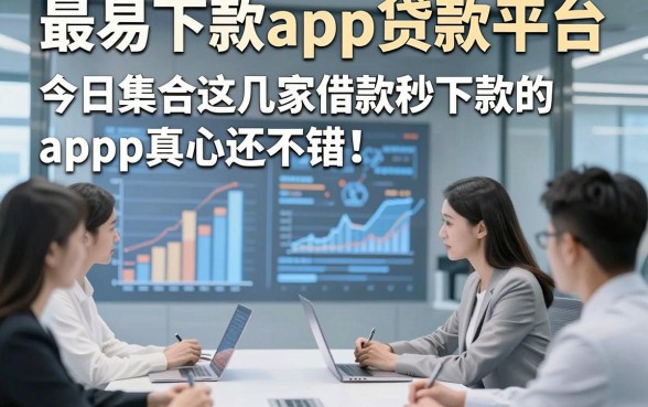 最易下款app贷款平台，今日集合这几家借款秒下款的app真心还不错