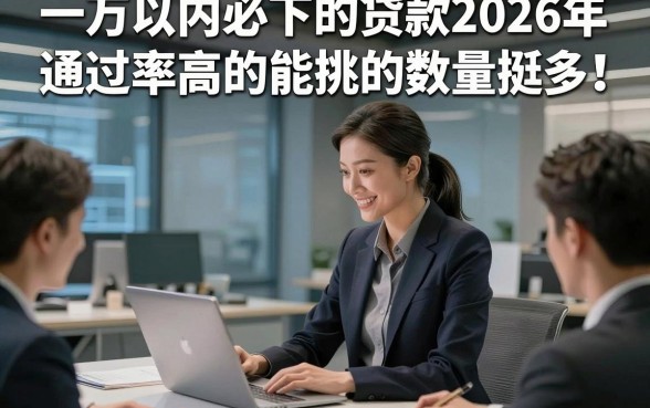 一万以内必下的贷款2026年通过率高的能挑的数量挺多！，本文为您深入优选​这五个黑户借钱软件！