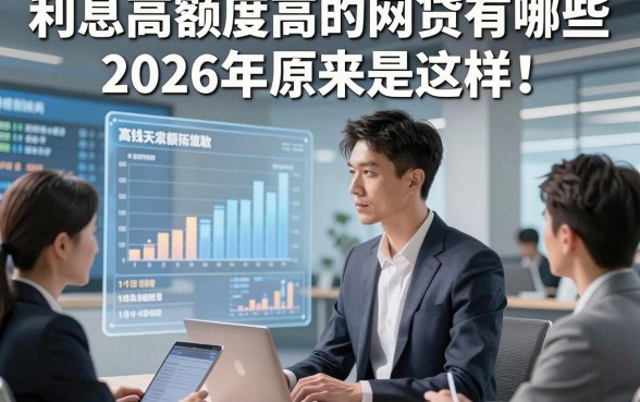 利息高额度高的网贷有哪些2026年原来是这样！为您揭露这五个利息高额度高的借钱稳下款的app