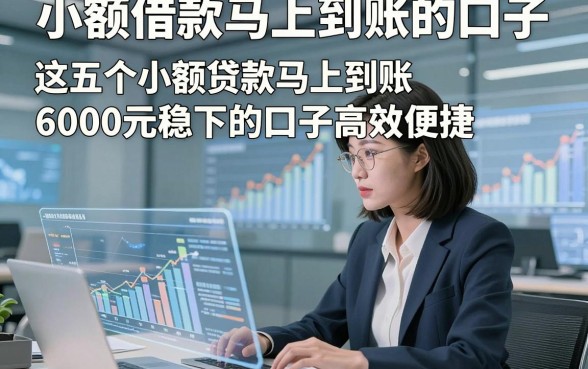 小额借款马上到账的口子，这五个小额贷款马上到账6000元稳下的口子高效便捷