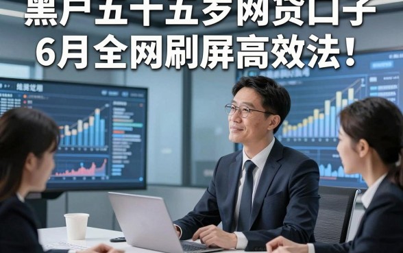 黑户五十五岁网贷口子6月全网刷屏高效法！本文整理5家贴合临时用钱用户的网贷平台
