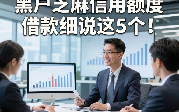 黑户芝麻信用额度借款细说这5个！本篇为您详细探寻！