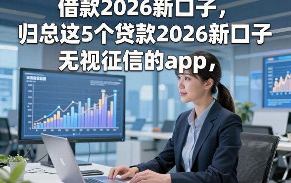 借款2026新口子，归总这5个贷款2026新口子无视征信的app
