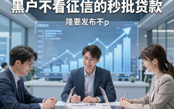 黑户不看征信的秒批贷款，隆重聚合五个借款对征信要求不高秒批的app
