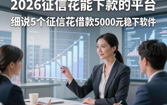 2026征信花能下款的平台，本篇细说5个征信花借款5000元稳下软件