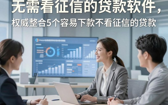 无需看征信的贷款软件，权威整合5个容易下款不看征信的贷款