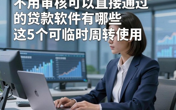 不用审核可以直接通过的贷款软件有哪些这5个可临时周转使用，本篇为您精心汇集！